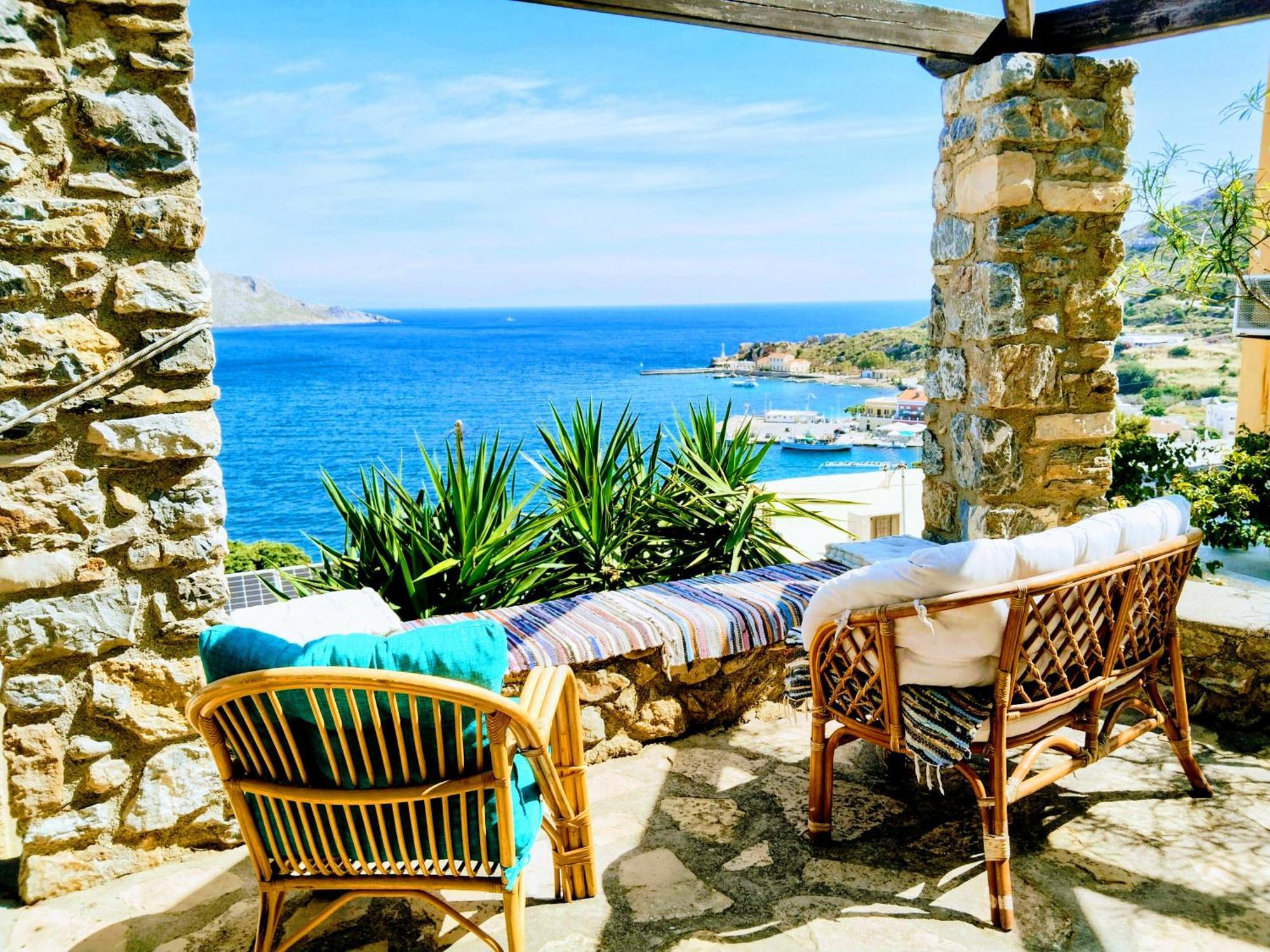 Elegeo Rockhouse Villa Agia Marina  Eksteriør bilde